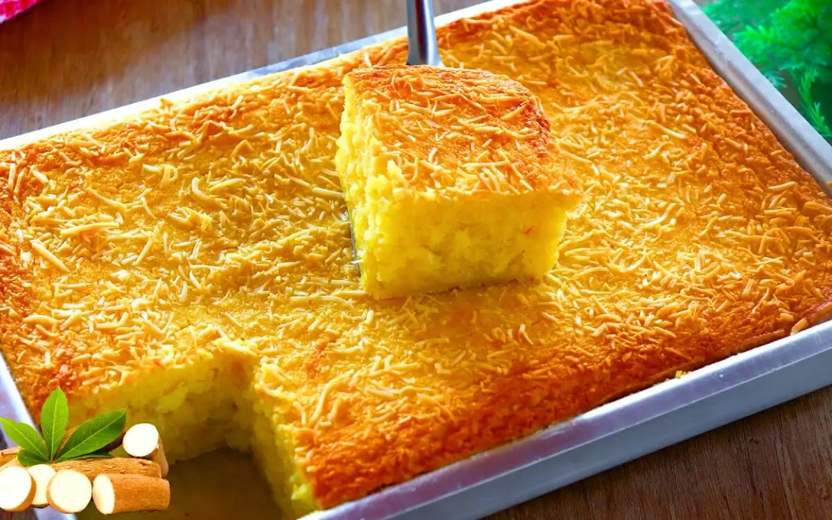 Bolo de Mandioca Ou Aipim Caseiro