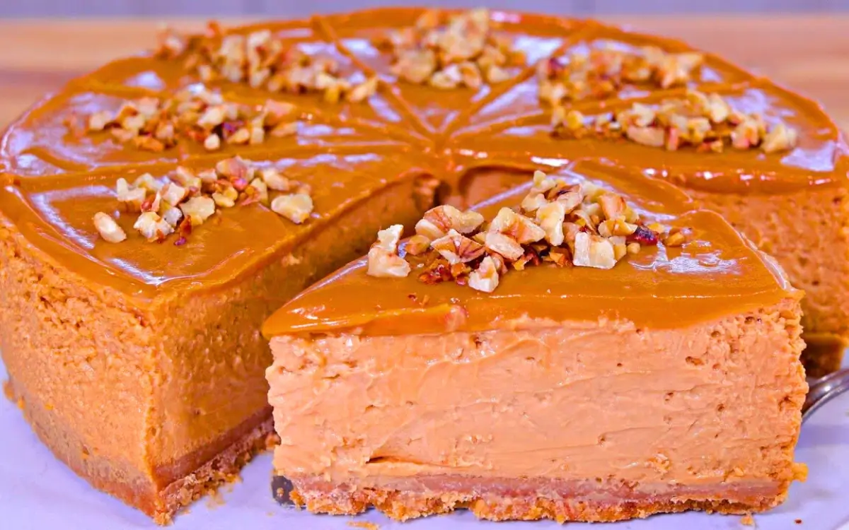 Cheesecake de Doce de Leite