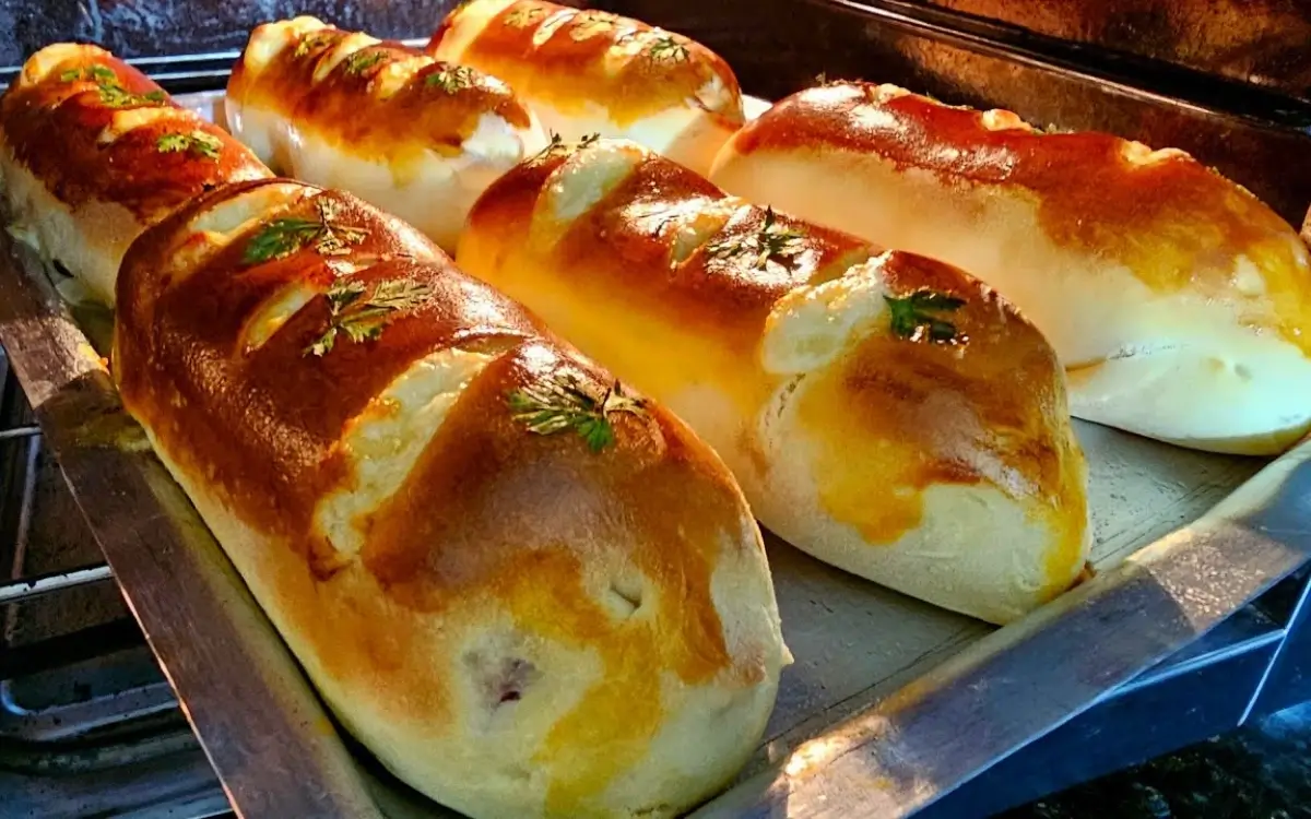 Salgado Fofinho Recheado de Linguiça Para Vender e Lucrar