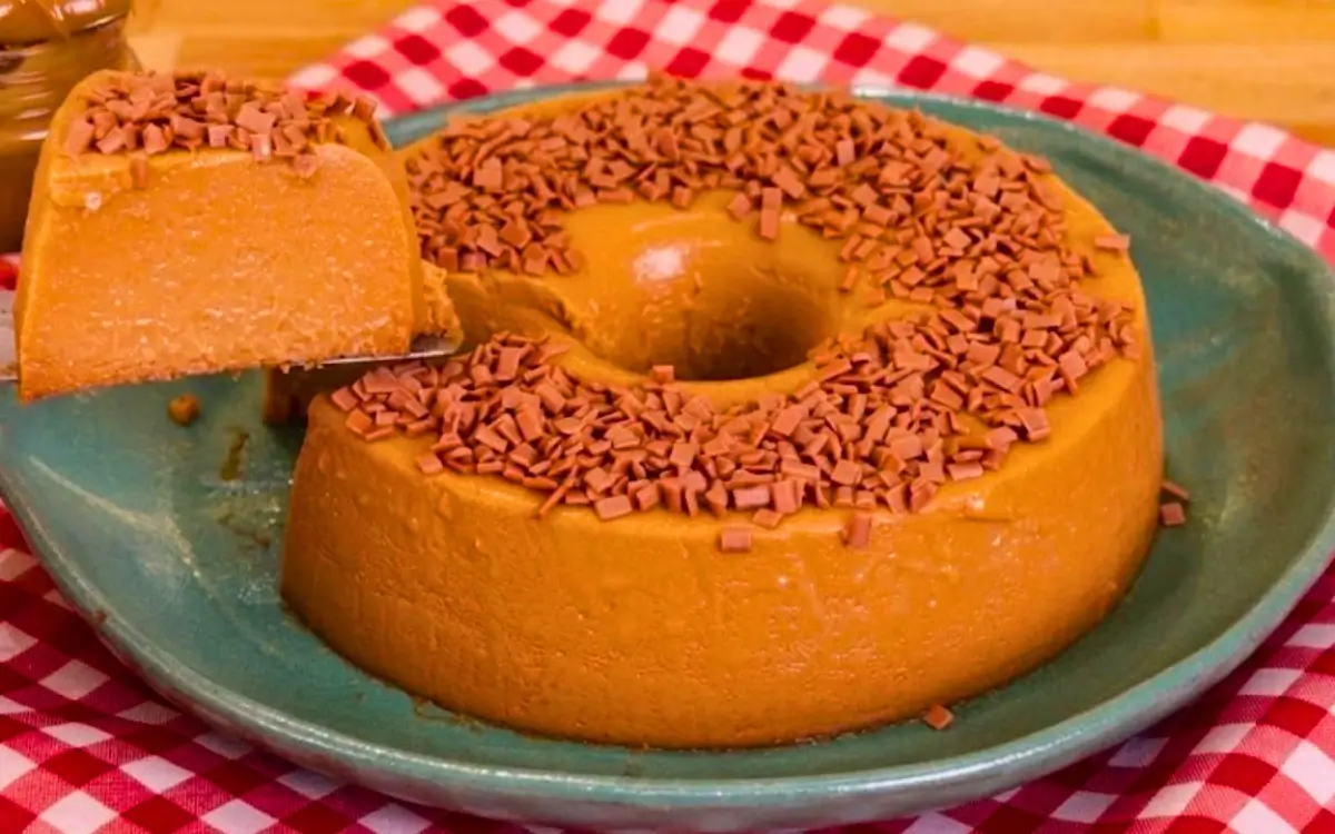 Brigadeirão de Doce de Leite Cremoso