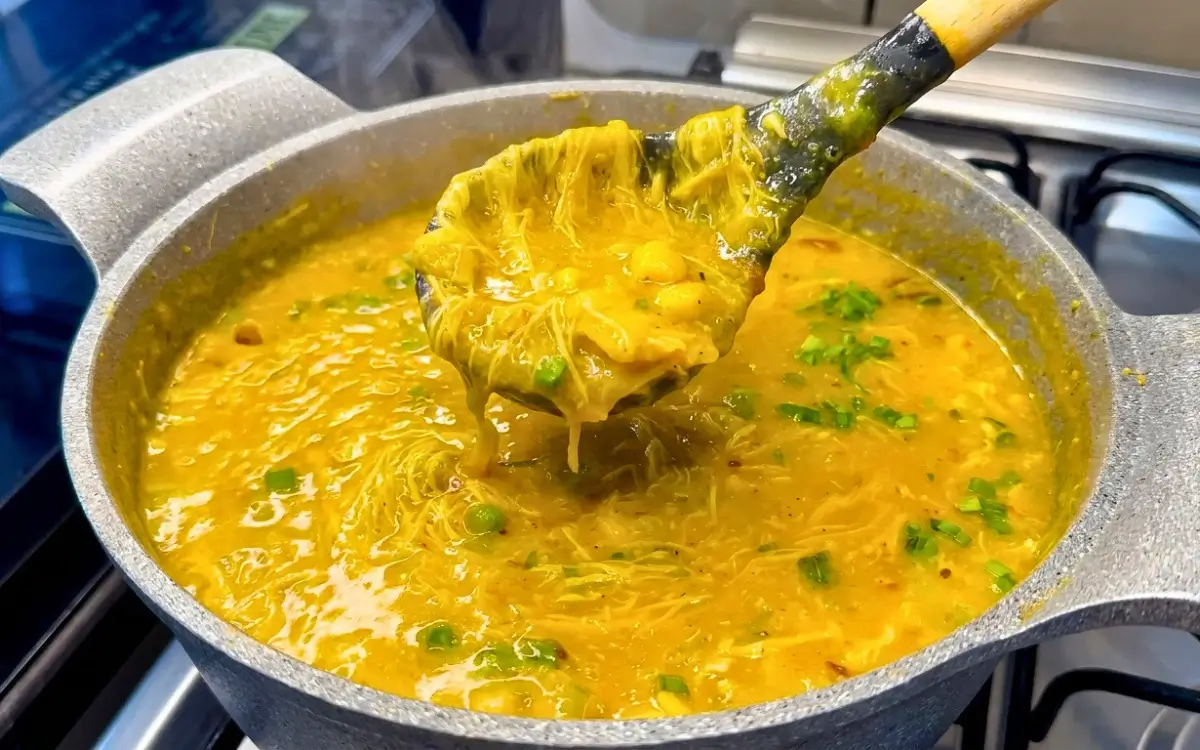Caldo de Kenga Encorpado Temperado e Cheio de Sabor