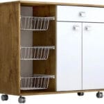 Fruteira Para Cozinha 2 Portas 1 Gaveta