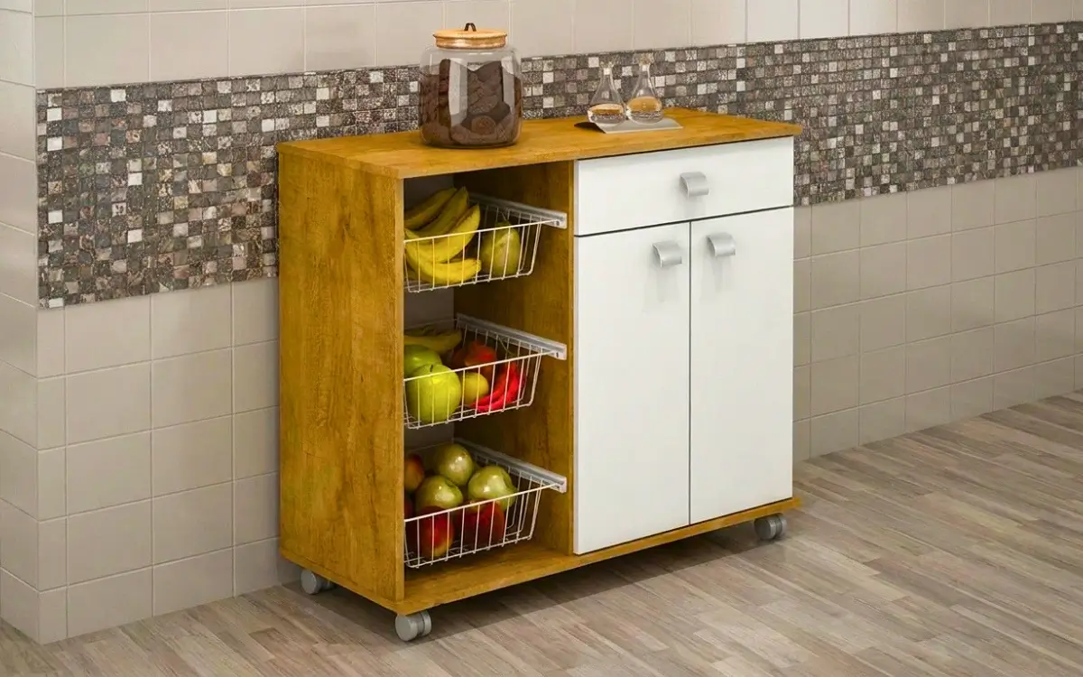 Fruteira Para Cozinha 2 Portas 1 Gaveta Review Completo 2026