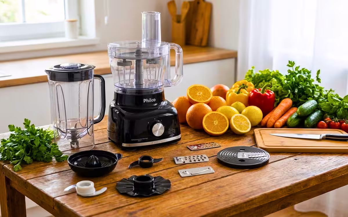 Multiprocessador Philco PMP1600P 1700W Preto Review Completo