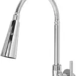 Torneira de Parede Cozinha Cone Gourmet Flex Inox