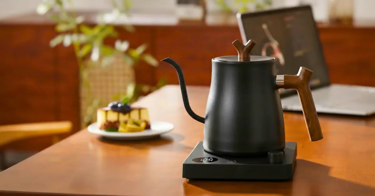 Chaleira Inox Bico de Ganso Pitcher Barista 1,5L