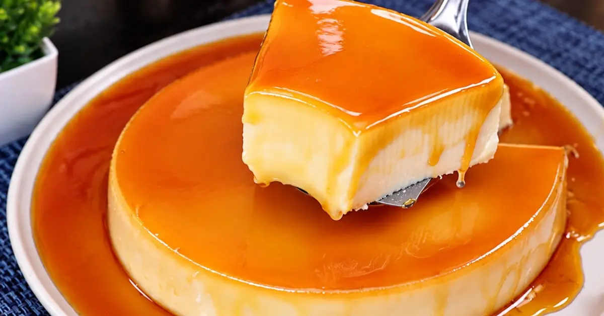 Pudim de Geladeira com Leite Condensado e Gelatina