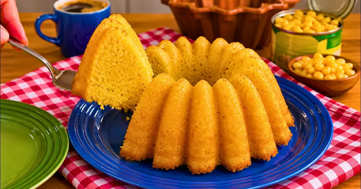 Bolo de Milho de Latinha Sem Glúten